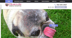 Desktop Screenshot of pflugervilleanimalhospital.com